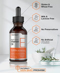 Vitamin E Oil | 13,800iu | 1oz | Vegetarian, Non-GMO, and Gluten Free Formula | Naturally Sourced Supplement | by Horbaach