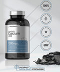Calcium with Vitamin D3 | 1200 mg | 240 Softgels | 5000 IU Vitamin D3 | Absorbable Calcium Supplement | Non-GMO, Gluten Free Calcium Supplement | by Horbaach