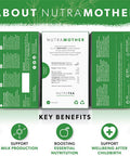 Nutra Tea NUTRAMOTHER - Lactation Support Tea | Breastfeeding Tea - Lactation Tea For Increased Breast Milk - Includes Fenugreek Fennel and Raspberry Leaf - 20 Enveloped Tea Bags - by - Herbal Tea