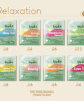 Lazi ka Lazika Herbal Tea Variety Pack Relaxation Tea Assortment Tea Sampler Set Assorted Tea Variety Pack with Pyramid Tea Bags Herbal Teas Tea Set 54 Counts
