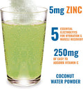 Ener-Iv Electrolyte Hydration & Energy Drink Mix Potassium Zinc & Vitamin C Electrolytes Powder - Muscle Recovery & Immunity Sports Drinks For Women & Men, Low Sugar Non-Gmo - Lemon Lime - 45 Servings