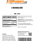 BulkSupplements L-Histidine Powder - Amino s Supplement for Immune Support - Unflavored, Powder - 500mg (100 Grams - 3.5 oz)
