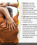 Irwin Naturals 3-In-1 Joint Formula - Powerful Joint Support Supplement With Glucosamine Chondroitin Turmeric & Boswellia - 90 Liquid Softgels