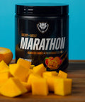 6AM Run Marathon Running Supplements for Endurance and Stamina Amino Energy with BCAAs for a Clean Pre Running Fuel No Jitters Marathon Essentials Peach Mango 40 Servings