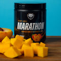 6AM Run Marathon Running Supplements for Endurance and Stamina Amino Energy with BCAAs for a Clean Pre Running Fuel No Jitters Marathon Essentials Peach Mango 40 Servings