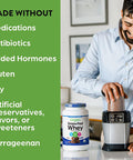 Orgain Grass Fed Whey Protein Powder Creamy Chocolate Fudge 21g of Protein Low Net Carbs Gluten Soy No Sugar Added Kosher NonGMO 1.82 Lb Packaging May Vary
