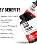 Force Factor Taurine Supplement Taurine 500mg Capsules Antioxidant Supplement to Support Nervous System and Cellular Health Vegan No Gelatin Non-GMO 180 Vegetable Capsules