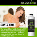 Greenive - Mct Oil - 100% Pure Medium Chain Triglycerides - (16 Ounce)