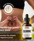 SIRUNES Quinine Tincture Extract Quinine Dried Bark Herbal Supplement Quinine Immune System Support Cinchona Bark Liquid Drops Alcohol And Gluten Free-4 Fl Oz