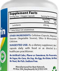 Best Naturals Lactoferrin 250 mg Veggie Capsule Supports Healthy Immune Function - 60 Count