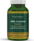 Harmony Nutraceuticals Dgl Licorice Supreme Dr Gumman'S Clinical Grade Highest Potency Maximum Bioavailability 120 Vegan Capsules Harmony Nutraceuticals
