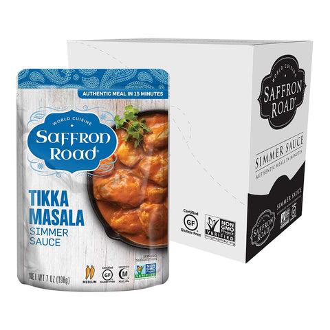 Saffron Road Lemongrass Basil Simmer Sauce, 7 oz