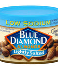Blue Diamond Almonds, Sweet Honey Roasted Classic Flavor, GMO Free, Kosher, No Gluten Ingredients or Artificial Flavors, Great for On-The-Go, Pantry Staple, Dessert, Holidays, Lunch, Charcuterie, 6 oz. Can