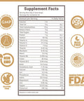 Lewis Labs Fabulous Fiber Powder Supplement Delicious Quick Dissolve Daily Fiber Powder from Fruits Vegetables Grains Professional Grade Vitamins Minerals Proudly Made in The USA 16 Ounces