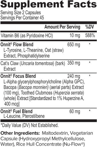Onnit Immunity + Nootropic Stack - Alpha Brain (90ct) + Shroom Tech Immune (90ct)