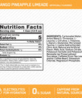 Optimum Nutrition Amino Energy Drink + Electrolytes For Hydration - Sugar Free Amino Acids Bcaa Keto Friendly Sparkling Drink-Mango Pineapple Limeade 12 Fl Oz (Pack Of 12) (Packaging May Vary)