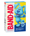 Band-Aid Brand Adhesive Bandages For Kids, Nickelodeon Blue'S Clues & You, 20 Ct