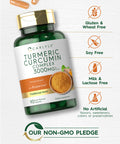 Carlyle Turmeric Curcumin With Black Pepper 3000Mg | 90 Powder Capsules | Complex Supplement With Bioperine | Non-Gmo, Gluten