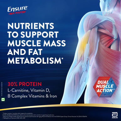 Ensure High Protein Drink For Physically Active Adults - Chocolate 400G