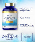 Carlyle Vegan Omega 3 Supplement | 150 Softgels | Non-GMO & Gluten Free | from Algae Oil