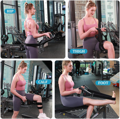 Heh Version Deep Tissue Massage Gun For Back, Shoulder, Neck, Feet, Professional Muscle Percussion Massager With Belt, Fits To Athletes Fitness Enthusiasts, 16 Speed Levels Includes 4 Heads