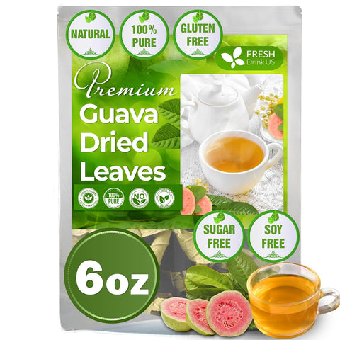 FreshDrinkUS, Premium 75 Mulberry Leaf Tea Bags, 100% Natural & Pure from Mulberry Leaves. Loose Leaf Herbal Tea. Made with Natural Material Tea Bags. No Sugar, No Caffeine, No Gluten, Vegan.