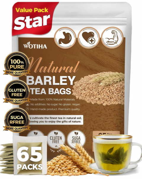 WOTIHA 50 Count Premium White Mulberry Leaf Tea Bags - 100% Natural & Pure, Improves Digestion, Supports Wellness, Slightly Sweet & Refreshing,Non-GMO Caffeine-Free, Additive-Free, Sugar-Free, Vegan
