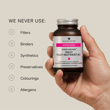 Wild Nutrition Bespoke Woman Daily Multi Nutrient 45 60 caps