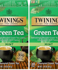 Twinings Lemon & Ginger, Caffeine-Free Herbal Tea Bags, 100 CT Box (1 Pack) | Spicy & Tangy, Ginger, Lemon Peel, Lemongrass, Blackberry Leaves, Soothe Digestion, 100 Foil Lined Individually Wrapped Bags