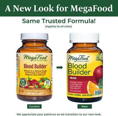 Mega Food Blood Builder, 60 Tablets