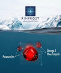 RIMFROSTÃƒâ€šÃ‚Â® Antarctic Krill Oil | Ultra Rich Omega-3 Including DHA/EPA Phospholipids & Astaxanthin | 120 Softgel Capsules | Fast Absorption & Highly Efficient | No Aftertaste | Sustainable