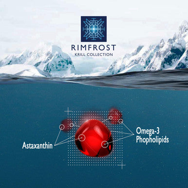 RIMFROSTÃƒâ€šÃ‚Â® Antarctic Krill Oil | Ultra Rich Omega-3 Including DHA/EPA Phospholipids & Astaxanthin | 120 Softgel Capsules | Fast Absorption & Highly Efficient | No Aftertaste | Sustainable