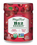 MegaFood Mega Food B12 Energy Cranberry 90 Gummies