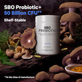 Codeage SBO Probiotics 50 Billion CFUs Per Serving Multi Strain Soil Based Organisms Blend and Organic Fermented Botanical Blend Shelf-Stable 90 Capsules