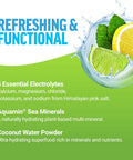 Force Factor Liquid Labs Electrolytes Powder Packets Lemon Lime Hydration Packets to Make Electrolyte Water with 5 Essential Electrolytes Vitamins Minerals and Antioxidants 20 Stick Packs