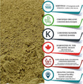 Foothills Naturals Kelp Powder Organic - 1 Pound / 454g Canadian 900+ Doses