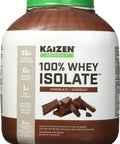 Kaizen Naturals Whey Protein Isolate, Chocolate, 2 kg