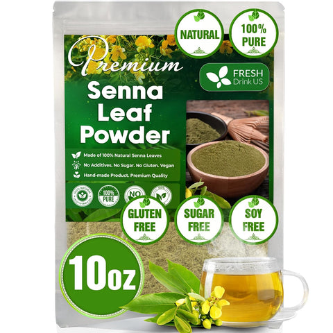 FreshDrinkUS, Premium 8oz Mulberry Leaf Powder, 100% Natural and Pure from Mulberry Leaves, Perfect for Tea, Smoothies, Baked Goods, Natural Food Coloring, No Additives, No Gluten, No Sugar, Vegan