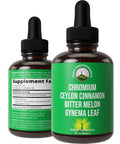 4-In-1 Glucose Sugar Control Liquid Drops Vegan Supplement