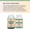 Magnesium Glycinate Gummies (400mg per Serving 30 Day Supply Grape Flavored) High Absorption Magnesium Supplement for Adults or Kids by Double Wood Supplements
