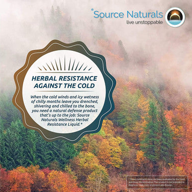 Source s Herbal Resistance - Contains Echinacea, Yin Chiao, Elderberry, & More - 2 Fluid oz