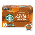 Starbucks K-Cup Coffee Pods, Caramel Naturally Flavored Coffee For Keurig Brewers, 100% Arabica, 1 Box (22 Pods)