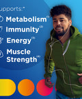 Centrum Multigummies Gummy Multivitamin For Men Multivitamin/Multimineral Supplement With Selenium Antioxidants And Vitamin D3 Assorted Fruit Flavor - 170 Count