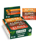Aloha Organic Plant Based Protein Bars Chocolate Chip Cookie Dough, 1.98 Oz,(Pack of 12)