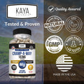 Kaya Naturals CrampAWay Magnesium Glycinate 183mg (180 Count (Pack of 1))