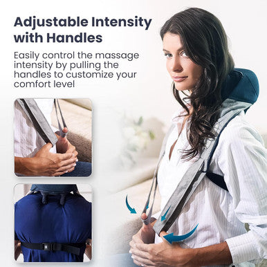 Miko Shiatsu Neck And Back Massager With Heat For Deep Tissue Pain Relief, Premium App Controlled Cordless Massage - Fsa/Hsa Eligible