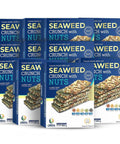 Seaweed Crunch with Nuts Classic TasteÃ¢â‚¬â€œ Amazin Choices Vegan Snack Bars with Cashews, Almonds & Pumpkin Seeds Ã¢â‚¬â€œ Premium Asian Chips Ã¢â‚¬â€œ Seaweed Sheets Ã¢â‚¬â€œ Sandwich Seaweed Ã¢â‚¬â€œ Variety Pack