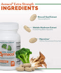 Avmacol Extra Strength Sulforaphane Production System for Immune Support, 30 Tablets