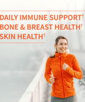 Garden of Life Quercetin Zinc Once Daily Immune Support Supplement With Vitamin D3 For Bone Health Breast Health & Skin Health Dr Formulated - Gluten Free Non Gmo Carbon Neutral 30 Mini Tabs
