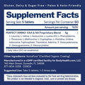 Bodyhealth Perfectamino (300 Ct) Easy To Swallow Coated Tablets And Mixed Berry (60 Serving) Powder